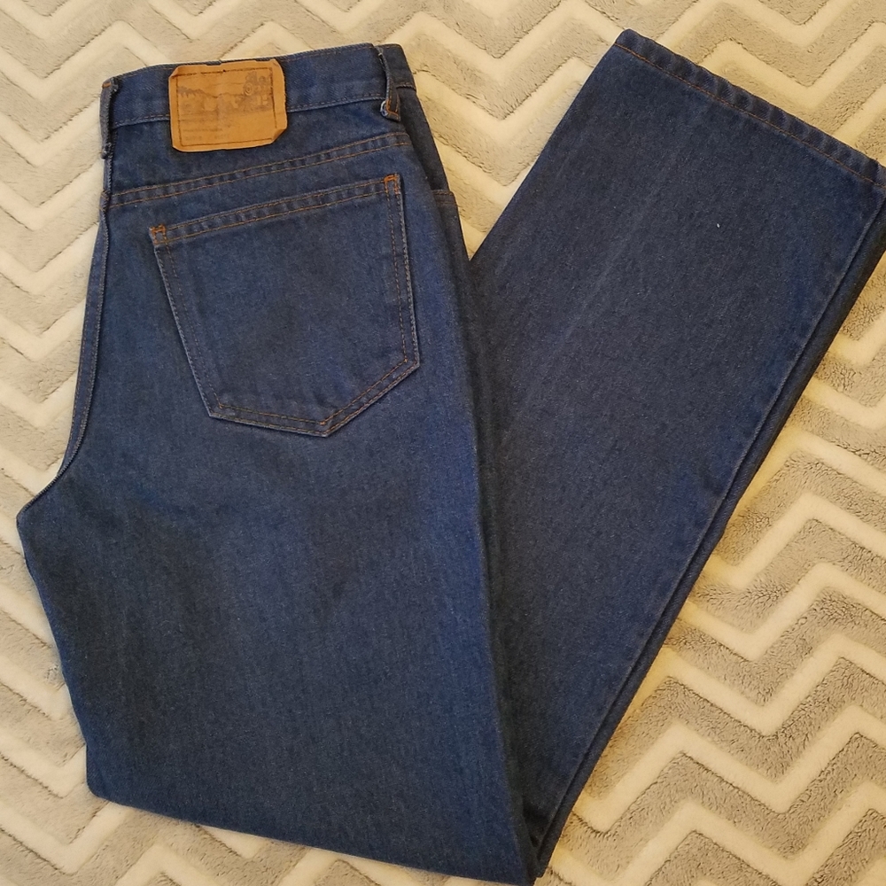 VINTAGE Sears dr969 jeans husky perma-prest 31×29